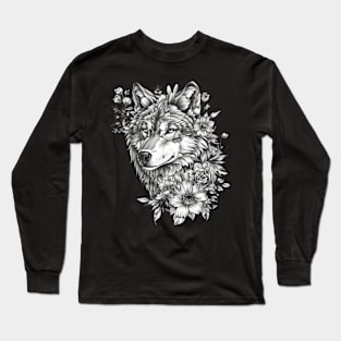 Wolf Habitat Restoration Long Sleeve T-Shirt